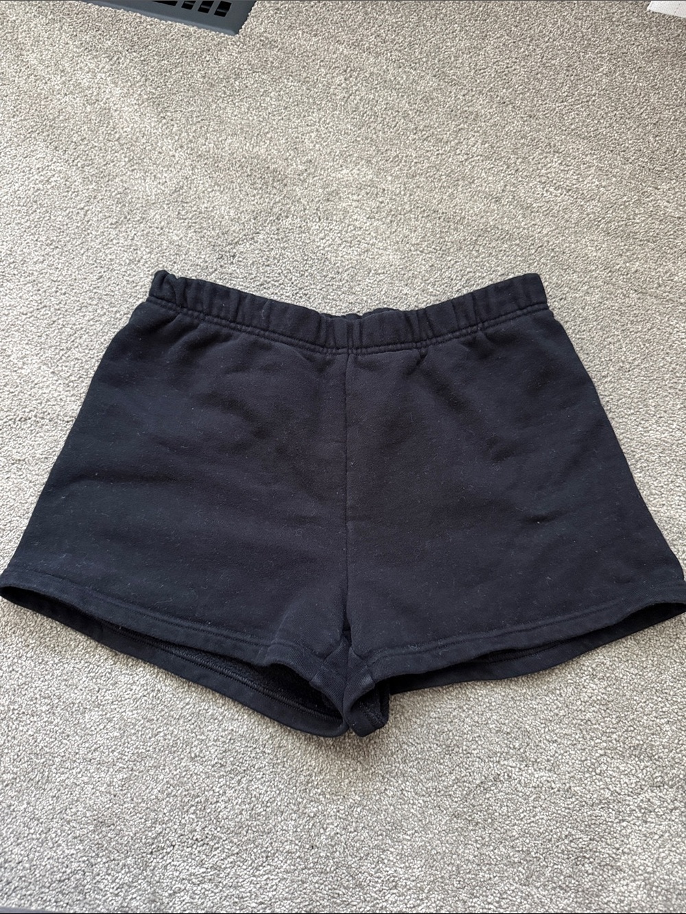 Aritzia Black Casual Athletic Shorts